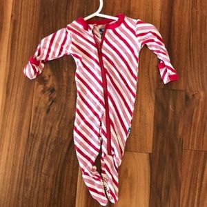 Kickee Pant Red Stripe